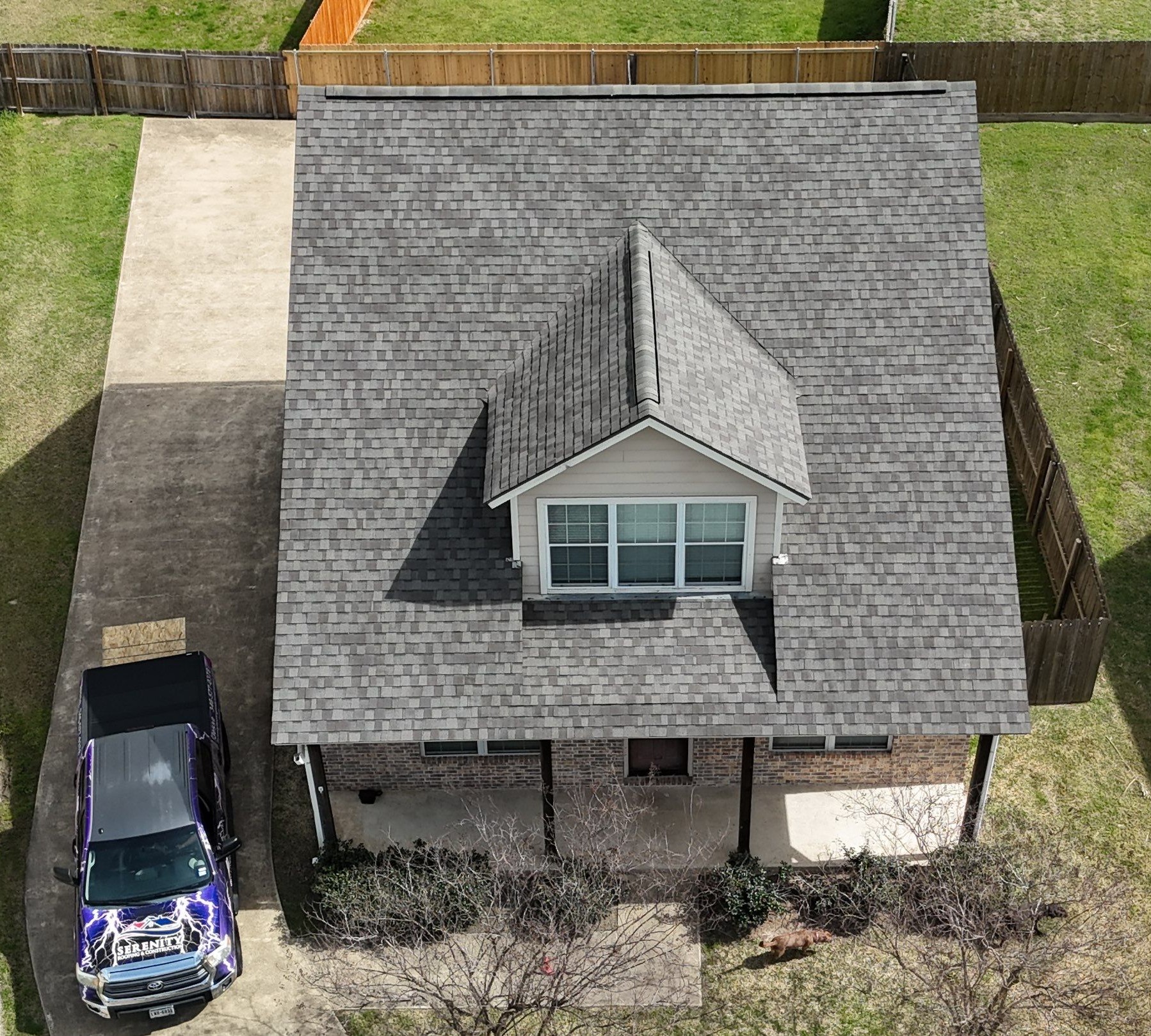 Aerial Shingle Replacement